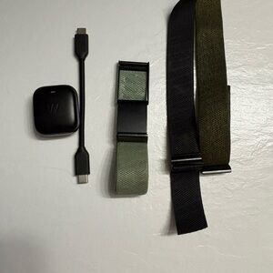 Whoop 4.0 with three band colors